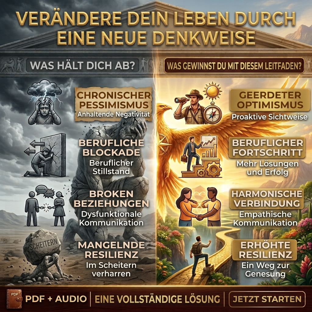 EINSTELLUNG IM LEBEN: Es kommt darauf an, wie du die Welt zu sehen wählst